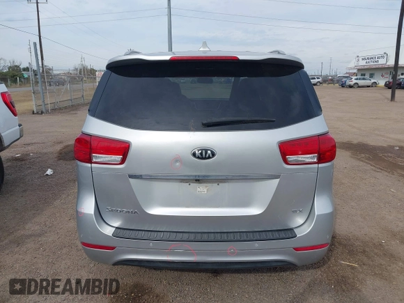 2017 Kia Sedona EX with VIN KNDMC5C17H6312805, listed as a IAAI auction lot 41363238 with 68,722 mi miles. Bid and sale history available at carsss.com. Image 17.