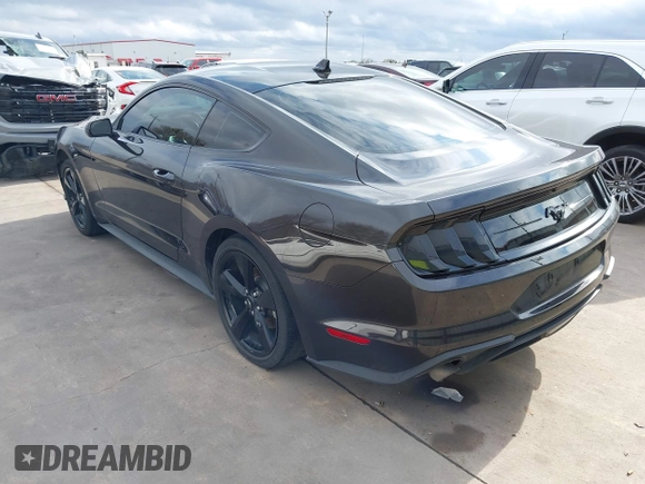 2023 Ford Mustang EcoBoost with VIN 1FA6P8TH6P5105960, listed as a IAAI auction lot 41185385 with 37,081 mi miles. Bid and sale history available at carsss.com. Image 3.