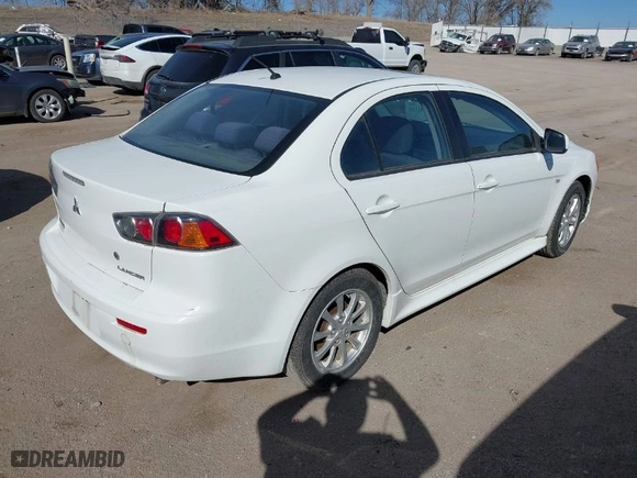 2011 Mitsubishi Lancer ES with VIN JA32U2FU0BU002957, listed as a IAAI auction lot 41731185 with 181,099 mi miles. Bid and sale history available at carsss.com. Image 4.