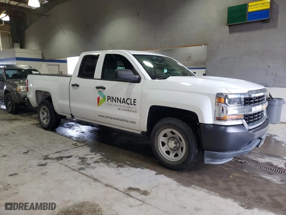 2019 Chevrolet Silverado 1500 LD Work Truck with VIN 2GCRCNECXK1215925, listed as a Copart auction lot 45004375 with 27,239 mi miles and Clean Title. Bid and sale history available at carsss.com. Image 4.