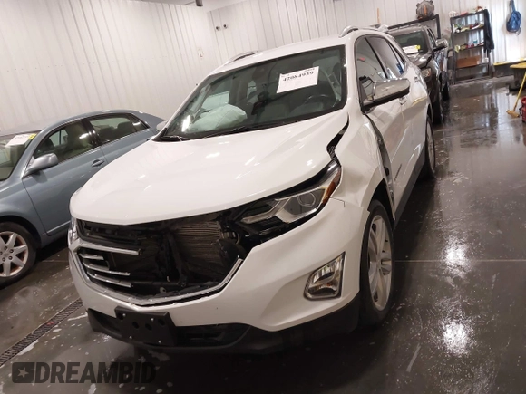 2019 Chevrolet Equinox Premier with VIN 2GNAXXEV3K6265784, listed as a IAAI auction lot 42084939 with 65,933 mi miles and . Bid and sale history available at DreamBid. Image 13.