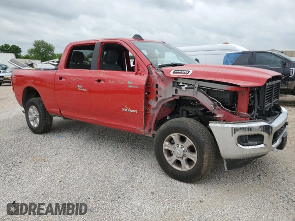 2024 Ram 2500 Big Horn с VIN 3C6UR5DJ9RG400338, выставлен на аукционе Copart как лот 54752495 с пробегом 4 854 миль миль и Чистый • Clean title. История ставок и продаж доступна на DreamBid. Изображение 4.