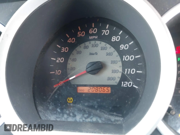 2006 Toyota Tacoma PreRunner z VIN 3TMKU72N76M008066, wystawiony jako IAAI lot #42692603 z przebiegiem 208 065 mil mil oraz . Historia ofert i sprzedaży dostępna na DreamBid. Obrazek 7.