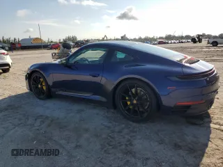 2024 Porsche 911 Carrera with VIN WP0AA2A99RS210110, listed as a Copart auction lot 68068314 with 348 mi miles and Salvage Title. Bid and sale history available at carsss.com. Image 2.