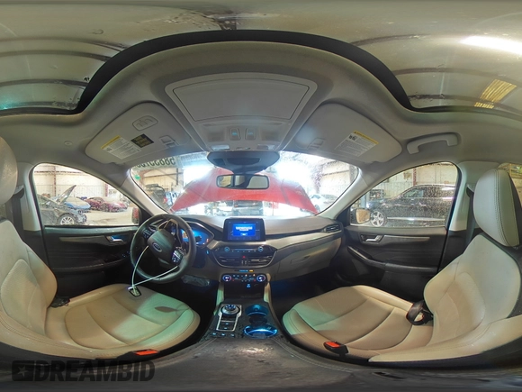 2021 Ford Escape Titanium Hybrid with VIN 1FMCU0DZ7MUB20799, listed as a Copart auction lot 58835735 with 37,767 mi miles and Salvage title. Bid and sale history available at DreamBid. Image 15.