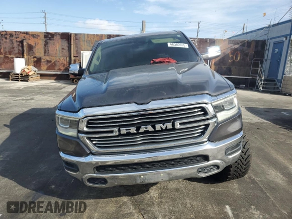 2020 Ram 1500 Laramie with VIN 1C6SRFDT1LN263036, listed as a Copart auction lot 48560655 with 130,923 mi miles and Salvage Title. Bid and sale history available at carsss.com. Image 5.