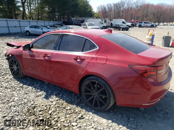2017 Acura TLX with VIN 19UUB1F34HA006538, listed as a Copart auction lot 47828744 with 111,589 mi miles. Bid and sale history available at carsss.com. Image 2.