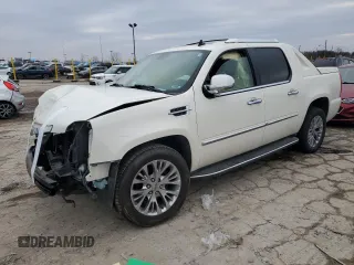 2007 Cadillac Escalade EXT with VIN 3GYFK62827G212201, listed as a Copart auction lot 43980445 with 0 mi miles and Salvage Title. Bid and sale history available at carsss.com. Image 1.