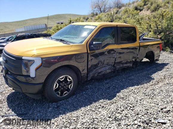 2023 Ford F-150 Lightning Pro with VIN 1FTVW1EL7PWG11261, listed as a Copart auction lot 47032775 with Not Provided miles and Salvage Title. Bid and sale history available at DreamBid. Image 1.