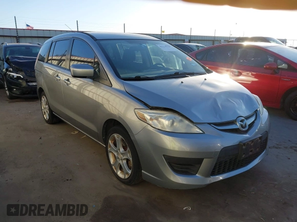 2010 Mazda 5 Sport z VIN JM1CR2W30A0384041, wystawiony jako IAAI lot #41134158 z przebiegiem 178 540 mil mil oraz . Historia ofert i sprzedaży dostępna na DreamBid. Obrazek 1.