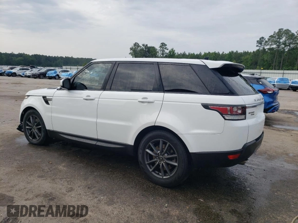 2016 Land Rover Range Rover Sport SE with VIN SALWG2VF2GA553843, listed as a Copart auction lot 56720845 with 102,197 mi miles and Salvage title. Bid and sale history available at DreamBid. Image 2.