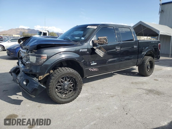 2013 Ford F-150 XL with VIN 1FTFW1ET0DFB75269, listed as a Copart auction lot 51390985 with 96,281 mi miles and Salvage title. Bid and sale history available at DreamBid. Image 1.