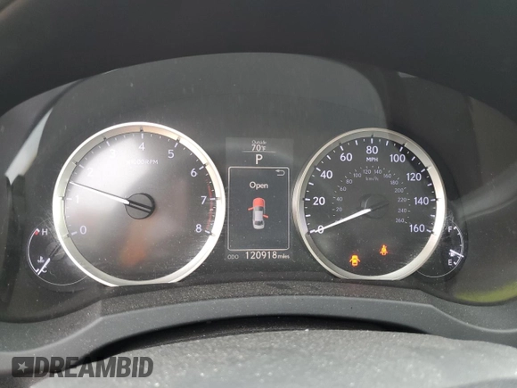 2015 Lexus IS 250 with VIN JTHBF1D28F5074947, listed as a Copart auction lot 59385245 with 120,918 mi miles and Salvage title. Bid and sale history available at DreamBid. Image 9.