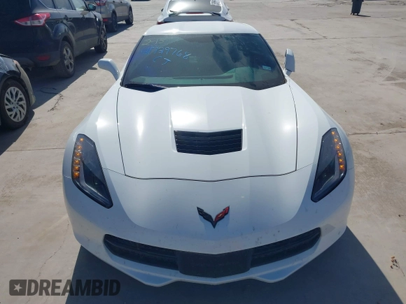 2016 Chevrolet Corvette 1LT with VIN 1G1YB2D75G5102741, listed as a IAAI auction lot 41729768 with 24,504 mi miles. Bid and sale history available at carsss.com. Image 6.