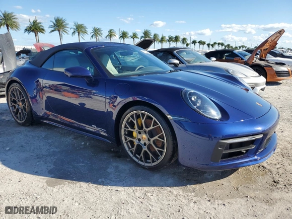 2024 Porsche 911 Carrera with VIN WP0CA2A91RS238542, listed as a Copart auction lot 75004824 with 0 mi miles and Non Repairable. Bid and sale history available at carsss.com. Image 4.