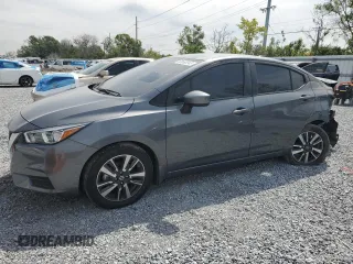 2022 Nissan Versa SV with VIN 3N1CN8EV0NL850919, listed as a Copart auction lot 50568245 with 47,409 mi miles and Salvage title. Bid and sale history available at DreamBid. Image 1.