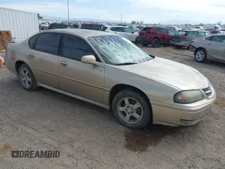 2005 Chevrolet Impala LS with VIN 2G1WH52K059211963, listed as a IAAI auction lot 42012104 with 156,424 mi miles and . Bid and sale history available at DreamBid. Image 1.