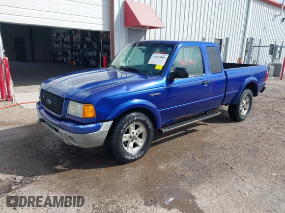 2003 Ford Ranger XL Fleet with VIN 1FTZR45E63PA79694, listed as a IAAI auction lot 41852806 with 224,045 mi miles and . Bid and sale history available at carsss.com. Image 2.