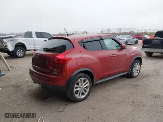 2012 Nissan Juke SL with VIN JN8AF5MR6CT117890, listed as a IAAI auction lot 41527104 with 167,252 mi miles. Bid and sale history available at carsss.com. Image 4.