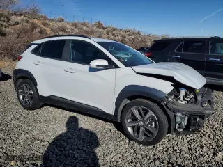 2018 Hyundai Kona Limited with VIN KM8K3CA51JU147543, listed as a Copart auction lot 45017805 with 54,651 mi miles and Salvage Title. Bid and sale history available at carsss.com. Image 4.