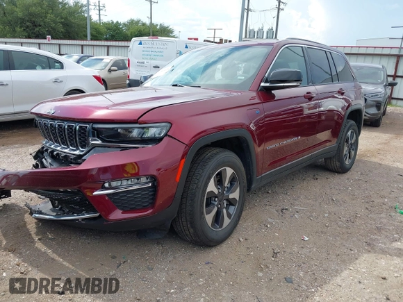 2024 Jeep Grand Cherokee z VIN 1C4RJYB67RC135573, wystawiony jako IAAI lot #42583658 z przebiegiem 21 552 mil mil oraz . Historia ofert i sprzedaży dostępna na DreamBid. Obrazek 18.