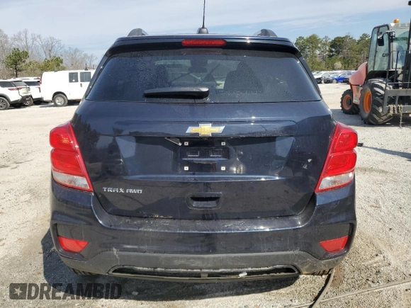 2022 Chevrolet Trax LT with VIN KL7CJPSM7NB567298, listed as a Copart auction lot 46602935 with 19,903 mi miles and Clean Title. Bid and sale history available at carsss.com. Image 6.