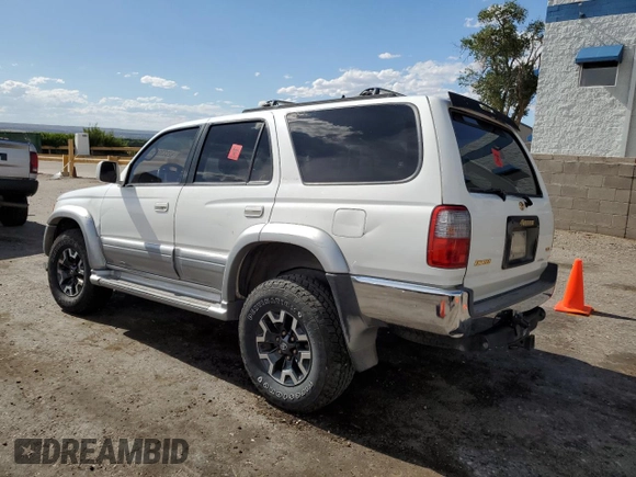 1998 Toyota 4Runner Limited with VIN JT3HN87R1W9010147, listed as a Copart auction lot 62033045 with 289,721 mi miles and Salvage title. Bid and sale history available at DreamBid. Image 2.