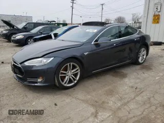 2015 Tesla Model S 85D with VIN 5YJSA1E21FF109938, listed as a Copart auction lot 53403865 with 123,576 mi miles and Clean Title. Bid and sale history available at carsss.com. Image 1.