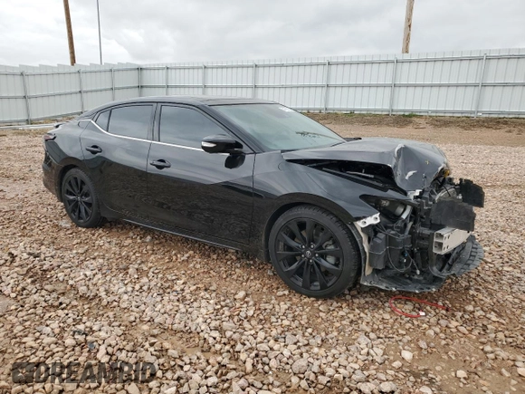 2023 Nissan Maxima SR with VIN 1N4AA6EV3PC502881, listed as a Copart auction lot 54789035 with 41,416 mi miles and Salvage title. Bid and sale history available at DreamBid. Image 4.