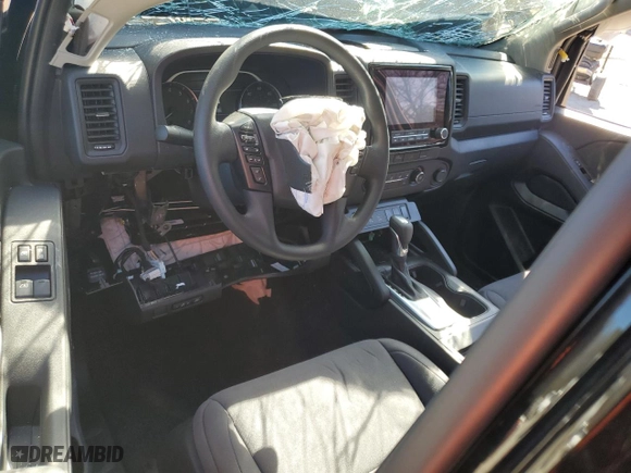 2024 Nissan Frontier S with VIN 1N6ED1CL3RN663193, listed as a Copart auction lot 46822565 with 0 mi miles and Non Repairable. Bid and sale history available at carsss.com. Image 8.