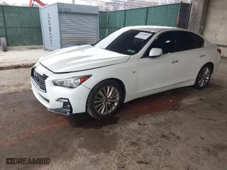 2020 Infiniti Q50 EDITION 30 with VIN JN1EV7AP6LM204474, listed as a IAAI auction lot 41654826 with 1 mi miles. Bid and sale history available at carsss.com. Image 2.
