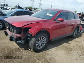 2019 Mazda CX-9 Touring z VIN JM3TCBCY7K0301814, wystawiony jako Copart lot #64119415 z przebiegiem 72 343 mil mil oraz Szkoda całkowita • Salvage title. Historia ofert i sprzedaży dostępna na DreamBid. Obrazek 1.