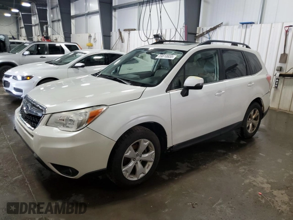 2014 Subaru Forester Touring with VIN JF2SJAPC7EH419677, listed as a Copart auction lot 59810655 with 174,697 mi miles and Salvage title. Bid and sale history available at DreamBid. Image 1.