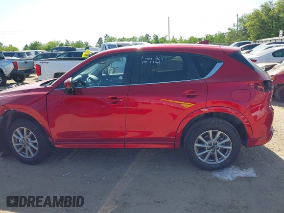 2025 Mazda CX-5 2.5 S Preferred Package with VIN JM3KFBCL4S0586351, listed as a IAAI auction lot 42026408 with 8,466 mi miles. Bid and sale history available at carsss.com. Image 14.