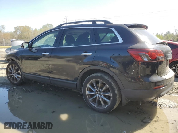 2015 Mazda CX-9 Grand Touring with VIN JM3TB3DV7F0448203, listed as a Copart auction lot 52254895 with 127,141 mi miles and Salvage title. Bid and sale history available at DreamBid. Image 2.