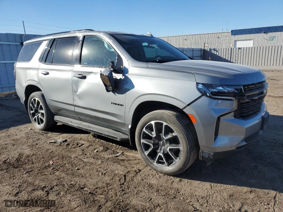 2023 Chevrolet Tahoe RST with VIN 1GNSKRKDXPR546681, listed as a Copart auction lot 83557084 with 0 mi miles and Salvage Title. Bid and sale history available at carsss.com. Image 4.