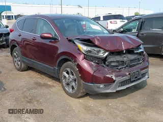 2018 Honda CR-V EX-L z VIN 7FARW2H8XJE050410, wystawiony jako IAAI lot #42382117 z przebiegiem 109 942 mil mil oraz . Historia ofert i sprzedaży dostępna na DreamBid. Obrazek 1.