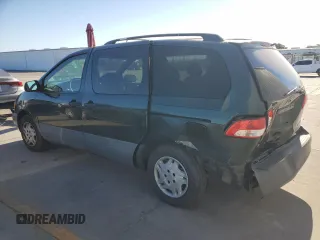 2003 Toyota Sienna LE with VIN 4T3ZF13C13U544539, listed as a Copart auction lot 61351734 with 308,289 mi miles and Salvage Title. Bid and sale history available at carsss.com. Image 2.