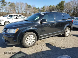 2018 Dodge Journey SE with VIN 3C4PDCAB6JT182988, listed as a Copart auction lot 87332464 with 110,851 mi miles and Clean Title. Bid and sale history available at carsss.com. Image 1.