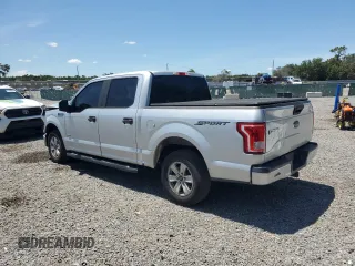 2016 Ford F-150 XL with VIN 1FTEW1CP0GKF41082, listed as a Copart auction lot 62001965 with 205,027 mi miles and Salvage title. Bid and sale history available at DreamBid. Image 2.
