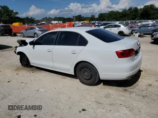 2014 Volkswagen Jetta S with VIN 3VW2K7AJXEM415024, listed as a Copart auction lot 61578155 with 115,041 mi miles and Salvage title. Bid and sale history available at DreamBid. Image 2.