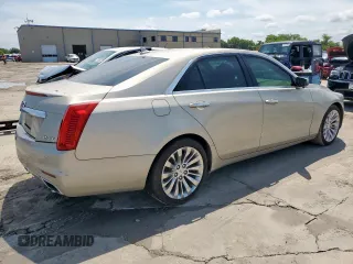 2014 Cadillac CTS Luxury AWD with VIN 1G6AX5SX2E0141251, listed as a Copart auction lot 62943445 with 85,614 mi miles and Salvage title. Bid and sale history available at DreamBid. Image 3.