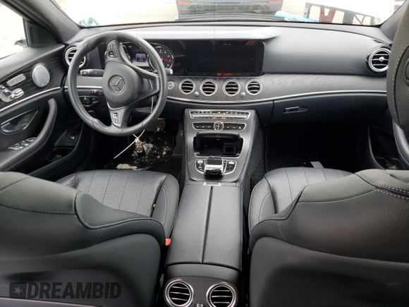 2018 Mercedes-Benz E 300 with VIN WDDZF4KB5JA383656, listed as a Copart auction lot 57108235 with 12,693 mi miles and Salvage title. Bid and sale history available at DreamBid. Image 8.