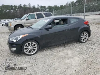 2012 Hyundai Veloster w/Red Int with VIN KMHTC6AD2CU058130, listed as a Copart auction lot 86747414 with 162,982 mi miles and Clean title. Bid and sale history available at DreamBid. Image 1.