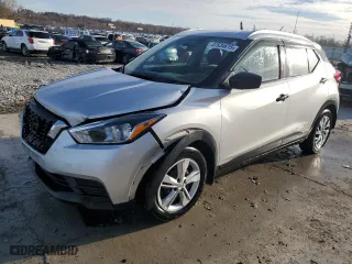 2018 Nissan Kicks SV with VIN 3N1CP5CU6JL505374, listed as a Copart auction lot 47534615 with 120,429 mi miles and Salvage Title. Bid and sale history available at carsss.com. Image 1.