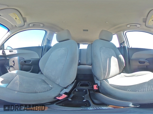 2013 Chevrolet Sonic LS with VIN 1G1JA6SH7D4120201, listed as a Copart auction lot 53231295 with 205,985 mi miles and Salvage title. Bid and sale history available at DreamBid. Image 14.