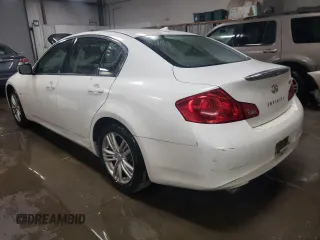 2015 Infiniti Q40 with VIN JN1CV6AP4FM580404, listed as a Copart auction lot 76910994 with 52,361 mi miles and Salvage Title. Bid and sale history available at carsss.com. Image 2.