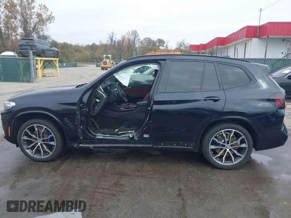 2023 BMW X3 M40i with VIN 5UX83DP07P9P81076, listed as a IAAI auction lot 40842928 with 22,459 mi miles and . Bid and sale history available at DreamBid. Image 15.