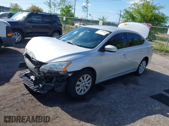 2013 Nissan Sentra SV with VIN 3N1AB7APXDL699460, listed as a IAAI auction lot 41988177 with 92,251 mi miles. Bid and sale history available at carsss.com. Image 17.