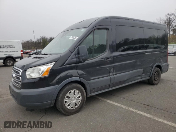 2015 Ford Transit XL z VIN 1FBZX2CM6FKA91094, wystawiony jako Copart lot #55665285 z przebiegiem 145 818 mil mil oraz Tytuł czysty. Historia ofert i sprzedaży dostępna na DreamBid. Obrazek 1.